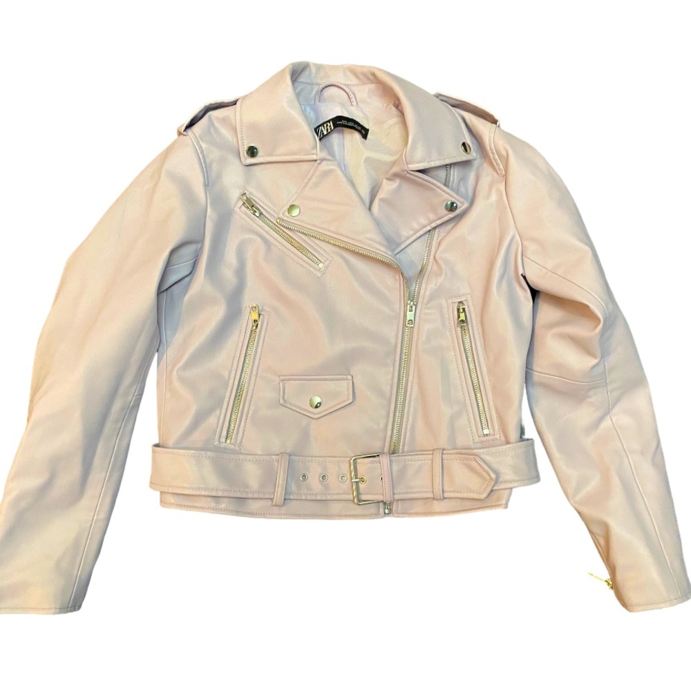 Zara Women’s Faux Leather Size Large Jacket